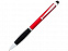 Ручка-стилус шариковая Ziggy черные чернила, красный/черный с логотипом в Белгороде заказать по выгодной цене в кибермаркете AvroraStore