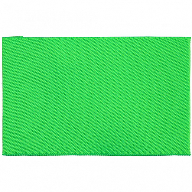 Лейбл тканевый Epsilon, XL, зеленый неон с логотипом в Белгороде заказать по выгодной цене в кибермаркете AvroraStore