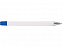 Набор Квартет: ручка шариковая, карандаш и маркер, белый/синий с логотипом в Белгороде заказать по выгодной цене в кибермаркете AvroraStore
