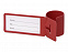 Багажная бирка Fly, красный с логотипом в Белгороде заказать по выгодной цене в кибермаркете AvroraStore