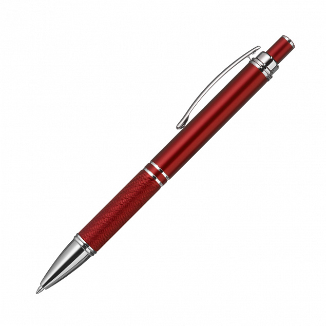 Шариковая ручка Crocus, красная с логотипом в Белгороде заказать по выгодной цене в кибермаркете AvroraStore