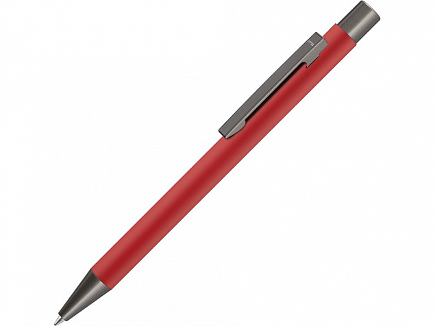 Ручка металлическая шариковая «STRAIGHT GUM» soft-touch с зеркальной гравировкой с логотипом в Белгороде заказать по выгодной цене в кибермаркете AvroraStore