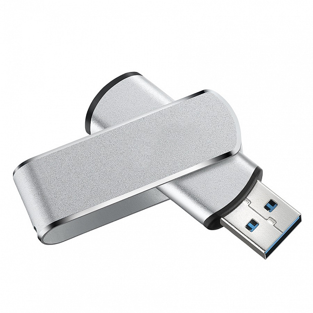 USB flash-карта 32Гб, алюминий, USB 3.0 с логотипом в Белгороде заказать по выгодной цене в кибермаркете AvroraStore