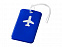 Бирка для багажа Voyage, синий с логотипом в Белгороде заказать по выгодной цене в кибермаркете AvroraStore