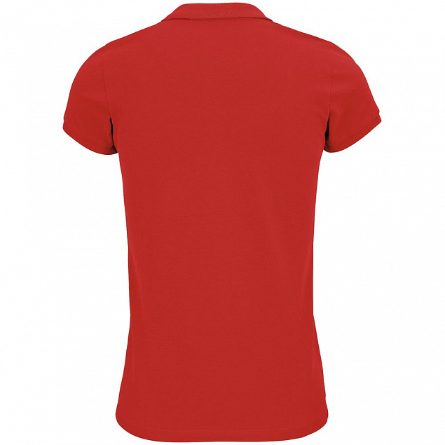 Рубашка поло женская Planet Women, красная с логотипом в Белгороде заказать по выгодной цене в кибермаркете AvroraStore