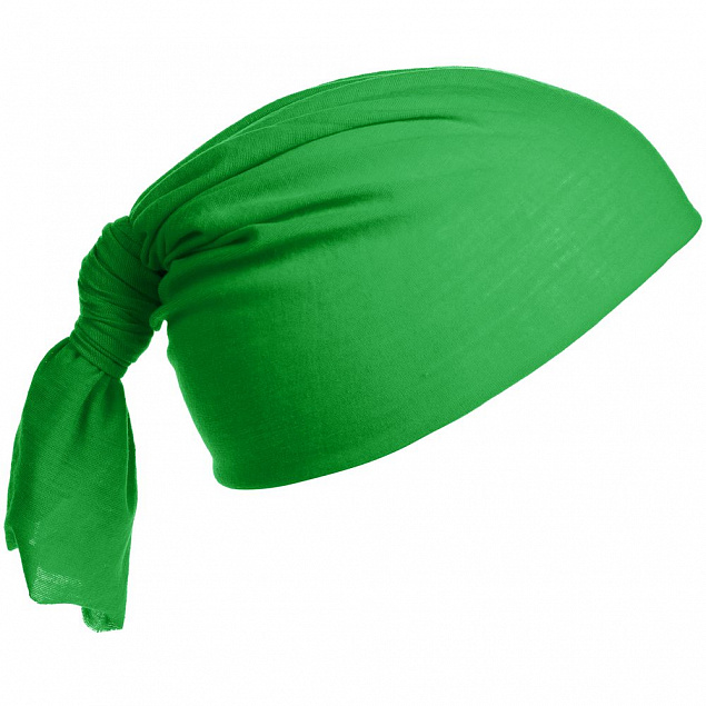 Многофункциональная бандана Dekko, зеленая с логотипом в Белгороде заказать по выгодной цене в кибермаркете AvroraStore