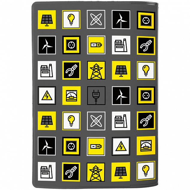 Обложка для паспорта Industry, энергетика с логотипом в Белгороде заказать по выгодной цене в кибермаркете AvroraStore