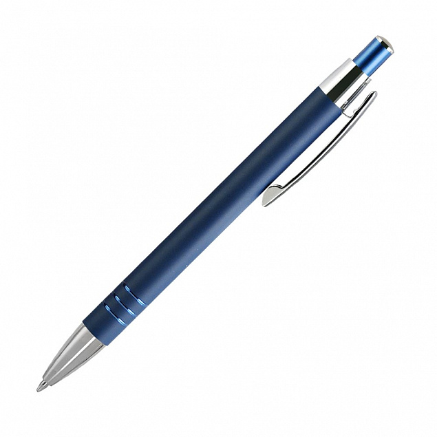 Шариковая ручка Avenue, синяя с логотипом в Белгороде заказать по выгодной цене в кибермаркете AvroraStore