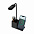 Настольная лампа Stark с беспроводной зарядкой - Черный AA с логотипом в Белгороде заказать по выгодной цене в кибермаркете AvroraStore