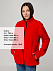 Куртка флисовая унисекс Manakin, красная с логотипом в Белгороде заказать по выгодной цене в кибермаркете AvroraStore
