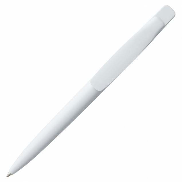 Ручка шариковая Prodir DS2 PPP, белая с логотипом в Белгороде заказать по выгодной цене в кибермаркете AvroraStore