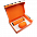 Набор Hot Box C (софт-тач) W, оранжевый с логотипом в Белгороде заказать по выгодной цене в кибермаркете AvroraStore