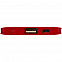 Внешний аккумулятор Easy Trick, 4000 мАч, красный с логотипом в Белгороде заказать по выгодной цене в кибермаркете AvroraStore