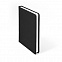 Ежедневник недатированный Campbell, А5,  черный, белый блок с логотипом в Белгороде заказать по выгодной цене в кибермаркете AvroraStore