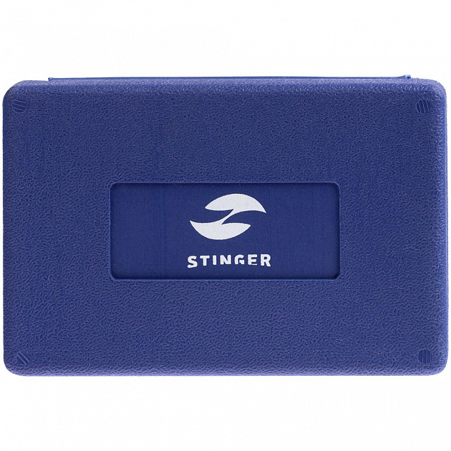 Набор инструментов Stinger 26, синий с логотипом в Белгороде заказать по выгодной цене в кибермаркете AvroraStore