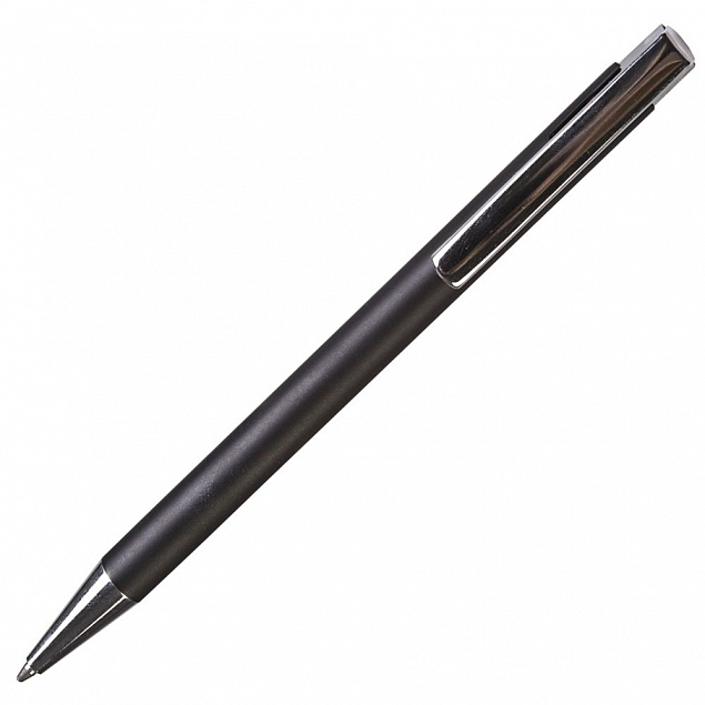Ручка шариковая Stork, черная с логотипом в Белгороде заказать по выгодной цене в кибермаркете AvroraStore