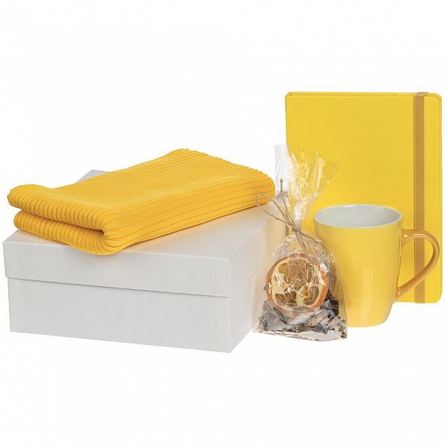 Набор Pastels, желтый с логотипом в Белгороде заказать по выгодной цене в кибермаркете AvroraStore