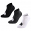 Набор из 3 пар спортивных носков Monterno Sport, черный, серый и белый с логотипом в Белгороде заказать по выгодной цене в кибермаркете AvroraStore