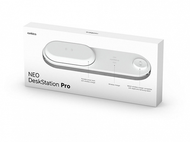 Зарядное устройство Rombica NEO DeskStation Pro с логотипом в Белгороде заказать по выгодной цене в кибермаркете AvroraStore