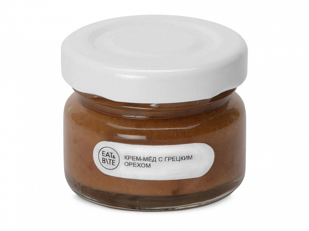 Подарочный набор Крем-мед в домике, крем-мед с грецким орехом 35 г с логотипом в Белгороде заказать по выгодной цене в кибермаркете AvroraStore
