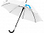 Зонт-трость Arch полуавтомат 23, белый с логотипом в Белгороде заказать по выгодной цене в кибермаркете AvroraStore
