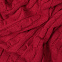 Плед Fado вязаный, 160*90 см, красный (без подарочной коробки) с логотипом в Белгороде заказать по выгодной цене в кибермаркете AvroraStore