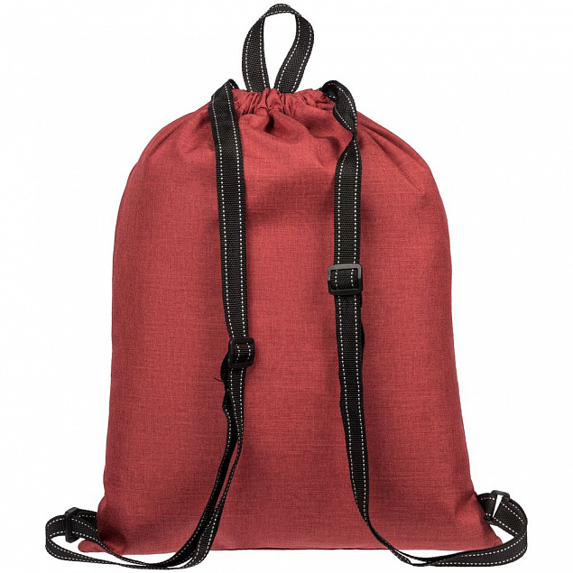 Рюкзак-мешок Melango, красный с логотипом в Белгороде заказать по выгодной цене в кибермаркете AvroraStore