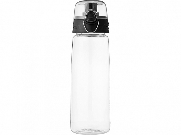 Бутылка спортивная Capri, прозрачный с логотипом в Белгороде заказать по выгодной цене в кибермаркете AvroraStore