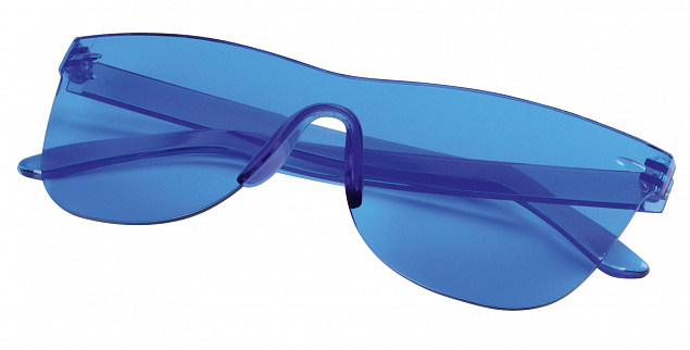 Солнцезащитные очки TRENDY STYLE,синий с логотипом в Белгороде заказать по выгодной цене в кибермаркете AvroraStore