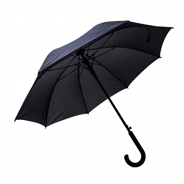 Зонт-трость ANTI WIND, пластиковая ручка, полуавтомат с логотипом в Белгороде заказать по выгодной цене в кибермаркете AvroraStore