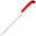 Ручка шариковая Favorite, белая с черным с логотипом в Белгороде заказать по выгодной цене в кибермаркете AvroraStore