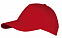 Бейсболка LONG BEACH, красная с логотипом в Белгороде заказать по выгодной цене в кибермаркете AvroraStore