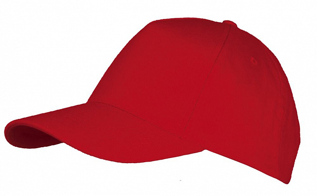 Бейсболка LONG BEACH, красная с логотипом в Белгороде заказать по выгодной цене в кибермаркете AvroraStore