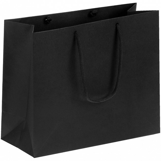 Пакет Porta, малый, черный с логотипом в Белгороде заказать по выгодной цене в кибермаркете AvroraStore