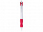 Ручка шариковая Bubble, красный, черные чернила с логотипом в Белгороде заказать по выгодной цене в кибермаркете AvroraStore