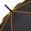 Зонт-трость Seam, оранжевый с логотипом в Белгороде заказать по выгодной цене в кибермаркете AvroraStore