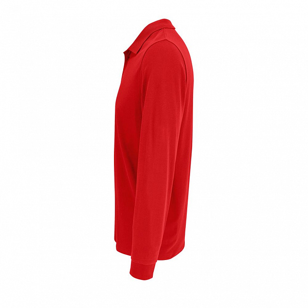 Рубашка поло с длинным рукавом Prime LSL, красная с логотипом в Белгороде заказать по выгодной цене в кибермаркете AvroraStore