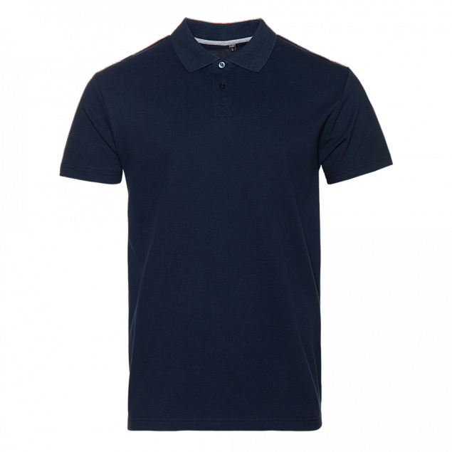 Рубашка поло унисекс хлопок 100%, 185, 04B Темно-синий с логотипом в Белгороде заказать по выгодной цене в кибермаркете AvroraStore