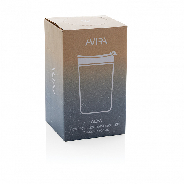 Термокружка Avira Alya из переработанной нержавеющей стали RCS, 300 мл с логотипом в Белгороде заказать по выгодной цене в кибермаркете AvroraStore