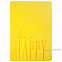 Ежедневник Portobello Trend, Rain, недатированный, желтый с логотипом в Белгороде заказать по выгодной цене в кибермаркете AvroraStore