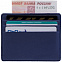 Чехол для карточек Devon, синий с логотипом в Белгороде заказать по выгодной цене в кибермаркете AvroraStore