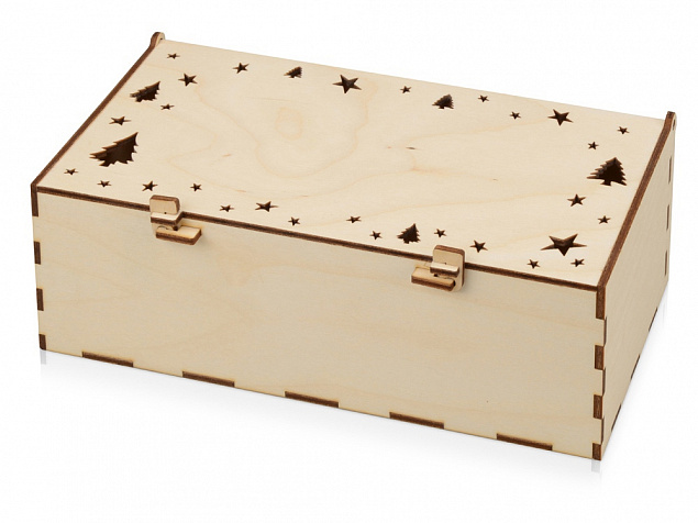 Подарочный набор с тремя видами варенья в деревянной коробке Trio Sweet с логотипом в Белгороде заказать по выгодной цене в кибермаркете AvroraStore