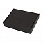 Коробка подарочная, внешний размер 18,5х14,5х3,8см, картон, самосборная, черная с логотипом в Белгороде заказать по выгодной цене в кибермаркете AvroraStore