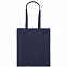Холщовая сумка Basic 105, синяя с логотипом в Белгороде заказать по выгодной цене в кибермаркете AvroraStore