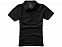 Рубашка поло Markham женская, антрацит/черный с логотипом в Белгороде заказать по выгодной цене в кибермаркете AvroraStore