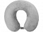 Подушка Basic из микрофибры с эффектом памяти U-shape, серый с логотипом в Белгороде заказать по выгодной цене в кибермаркете AvroraStore