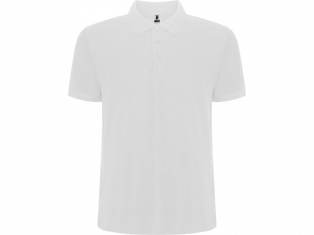 Рубашка поло Pegaso мужская, белый с логотипом в Белгороде заказать по выгодной цене в кибермаркете AvroraStore
