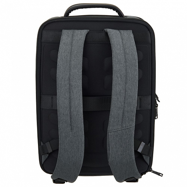 Рюкзак для ноутбука Santiago Slim, серый с логотипом в Белгороде заказать по выгодной цене в кибермаркете AvroraStore
