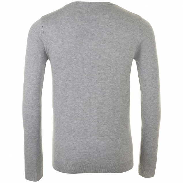 Пуловер мужской Glory Men, серый меланж с логотипом в Белгороде заказать по выгодной цене в кибермаркете AvroraStore