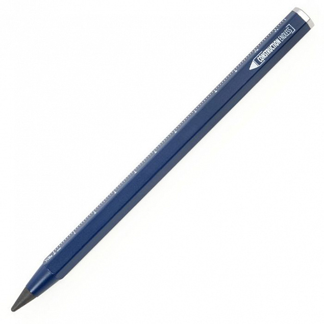 Вечный карандаш Construction Endless, темно-синий с логотипом в Белгороде заказать по выгодной цене в кибермаркете AvroraStore